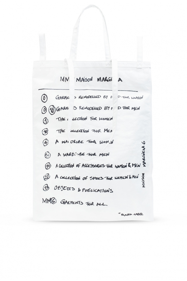 White Shopper bag MM6 Maison Margiela - valentino garavani dragons